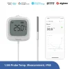 Termómetro inteligente LCD Zigbee SONOFF SNZB-02LD IP65 (versión con sonda)