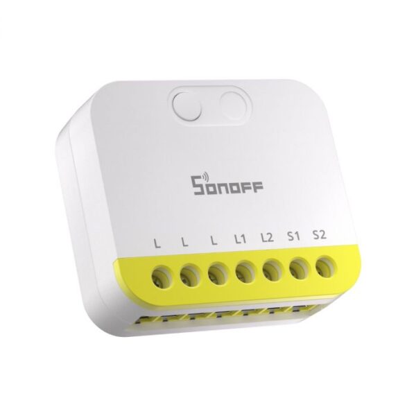 Interruptor inteligente Zigbee SONOFF MINI DUO-L de 2 unidades | MINI-ZB2GS-L